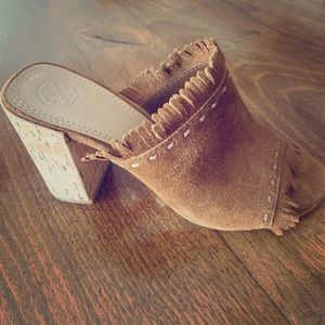 Tory Burch suede mule